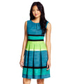 Lace Side Pleated