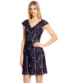 Lace Side Pleated